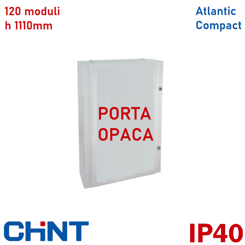 Cassetta da parete 120M porta OPACA  1110x670x212mm -IP40